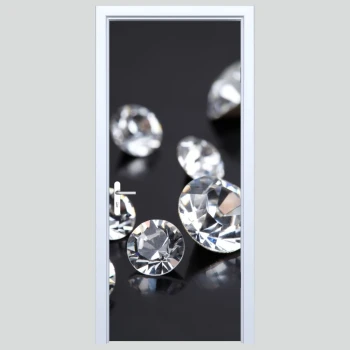  Fototapety na drzwi diamenty 621a