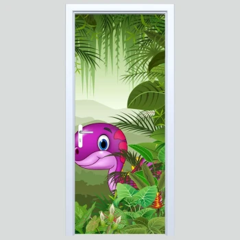  Fototapety na drzwi dinozaur 385s