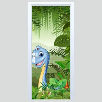  Fototapety na drzwi dinozaur 388s