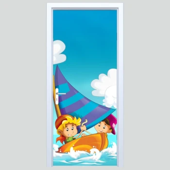  Fototapety na drzwi dla dzieci 398s