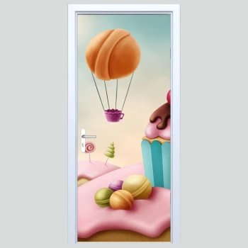  Fototapety na drzwi dla dzieci 413s