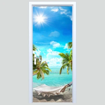  Fototapety na drzwi hamak 598a