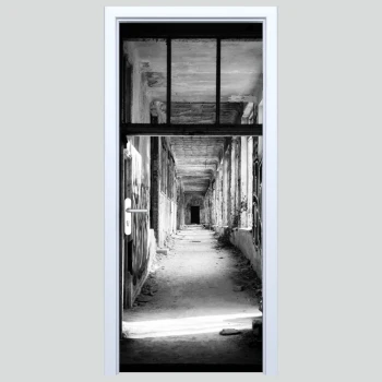  Fototapety na drzwi korytarz 555a