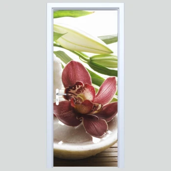  Fototapety na drzwi kwiat 590a