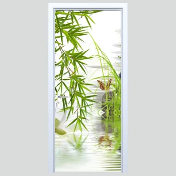  Fototapety na drzwi ogród zen 588a