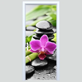  Fototapety na drzwi orchidea 582a