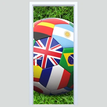  Fototapety na drzwi piłka 476s