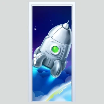  Fototapety na drzwi rakieta 414s