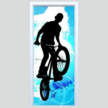  Fototapeta na drzwi rower 419s