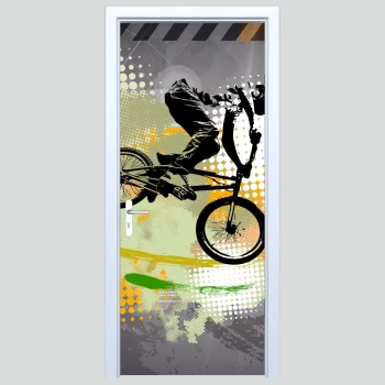  Fototapeta na drzwi rower 426s