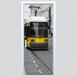 Fototapety na drzwi tramwaj 568a