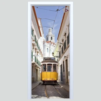  Fototapety na drzwi tramwaj 569a