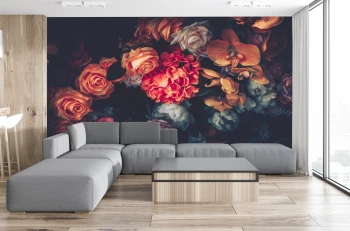  Fototapety na ścianę kwiaty róże 5048