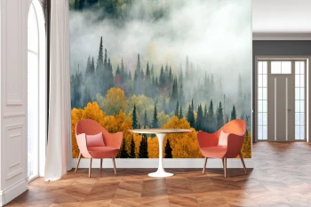  Fototapety na ścianę las 4958