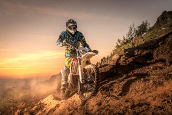  Fototapety na ścianę motory motocross 5081