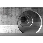  Fototapety na ścianę tunele beton 5009