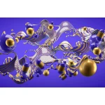  Fototapety na ścianę tunele kulki 5008