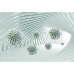  Fototapety na ścianę tunele kule 5010