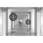 Fototapety na ścianę tunele kule 5030