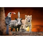  Fototapeta dla dzieci król lew dwk034