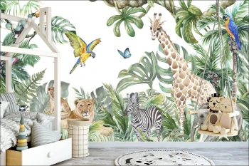  Fototapeta dla dzieci safari dwk096