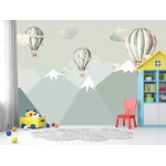  Fototapeta góry, balony  M187