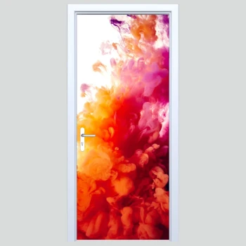  Naklejka na drzwi abstrakcja 264s