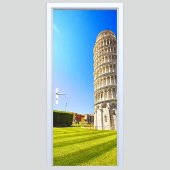  Naklejka na drzwi budowla 266s