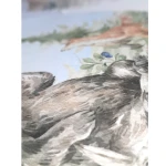  Naklejka tekstylna sarenka, sowa, wiewiórka mn014