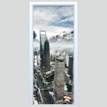  Naklejki na drzwi miasto 269s