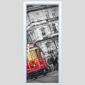  Naklejki na drzwi miasto 270s