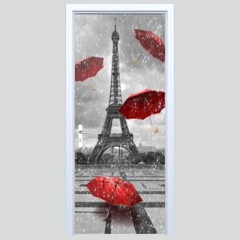  Naklejki na drzwi Paryż 274s