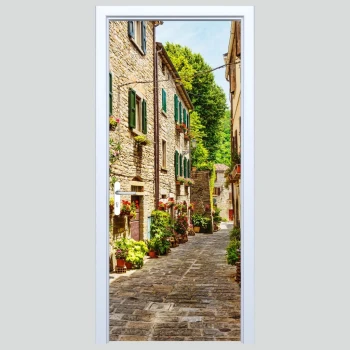  Naklejki na drzwi uliczka 286s