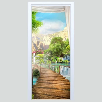  Naklejki na drzwi uliczka 299s