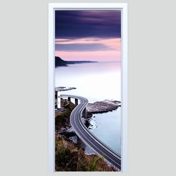  Naklejki na drzwi widok 294s