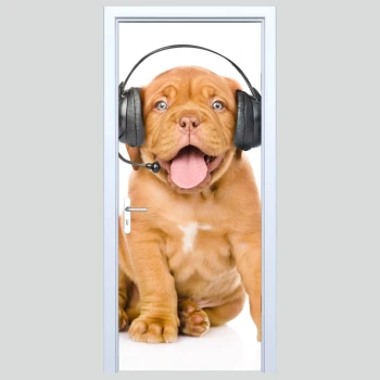  Okleina na drzwi pies 320s