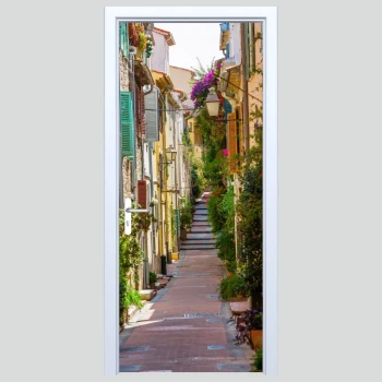  Okleina na drzwi uliczka 302s