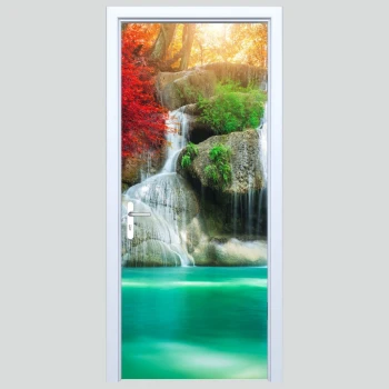 Okleina na drzwi wodospad 313s