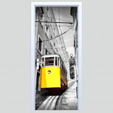 Okleiny na drzwi tramwaj 337s